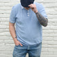 The "Tommy" Blue Herringbone Newsboy Cap by FunkyBrims