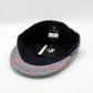 The Edge Plaid Italian Linen Flat Cap by Hologramme Paris