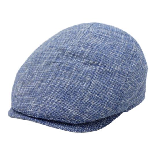 The "Skyway" - Sky Blue Flat Cap by Hologramme Paris