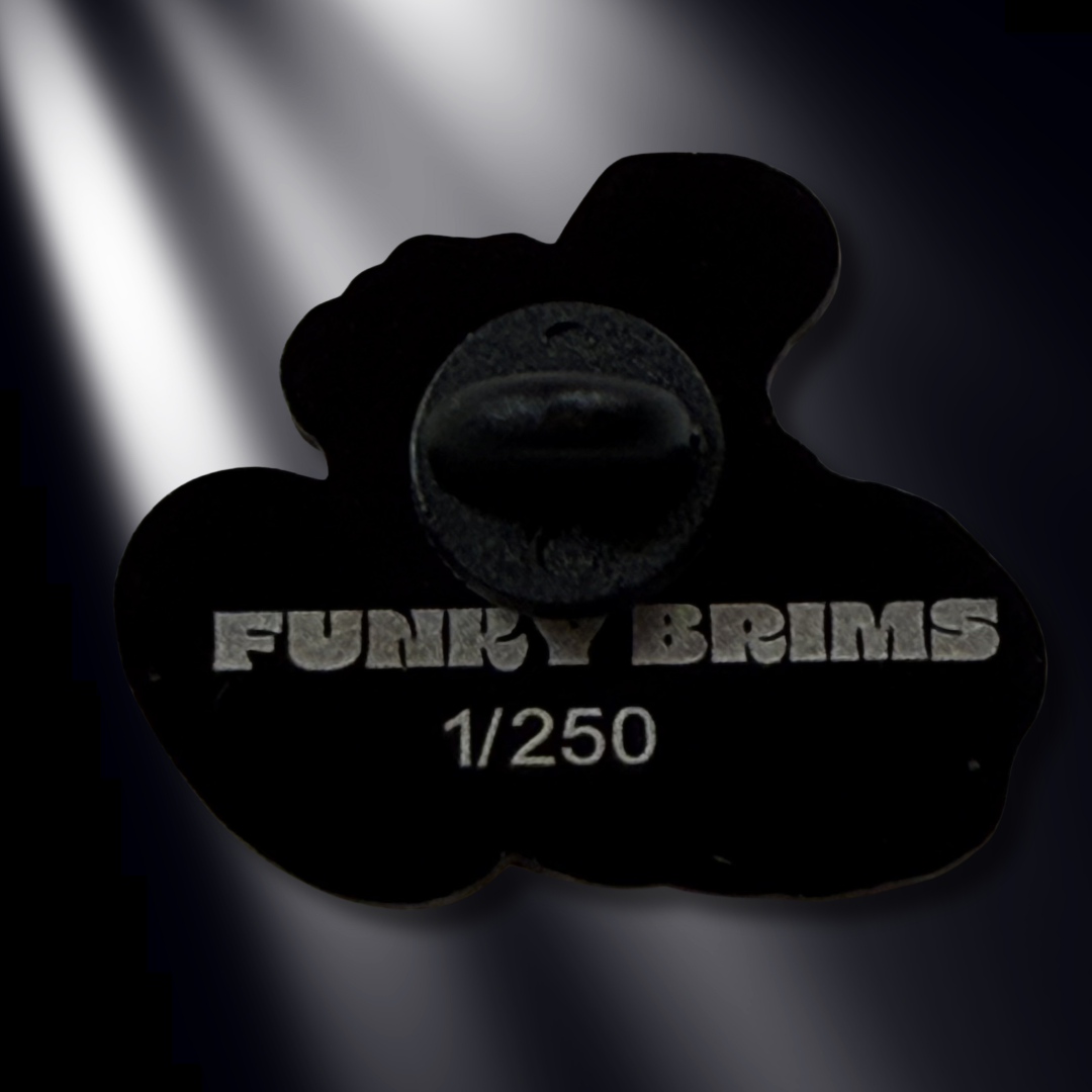Bike Night Real Black Leather Newsboy Hales Speed Shop X FunkyBrims Collab (with Pin)