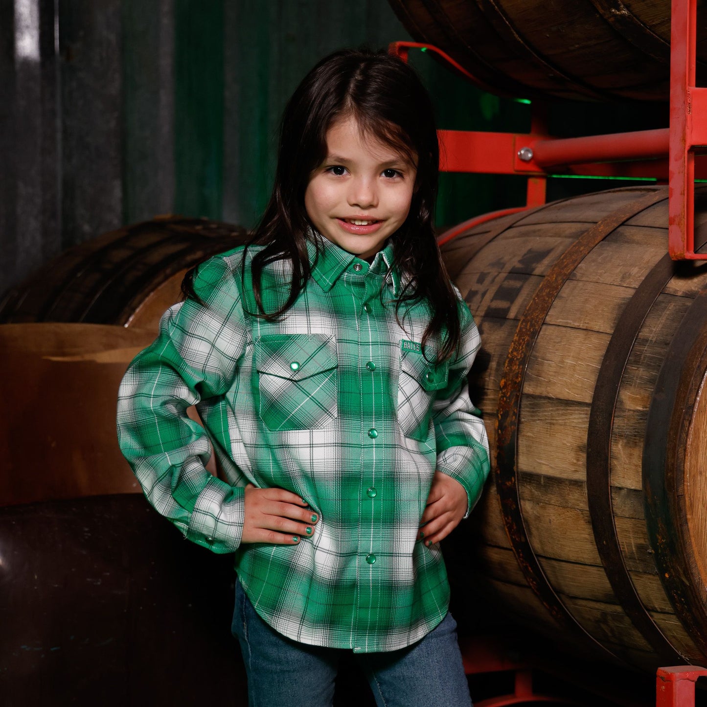 Feelin’ Lucky Youth Flannel by Hales Speed Shop x FunkyBrims