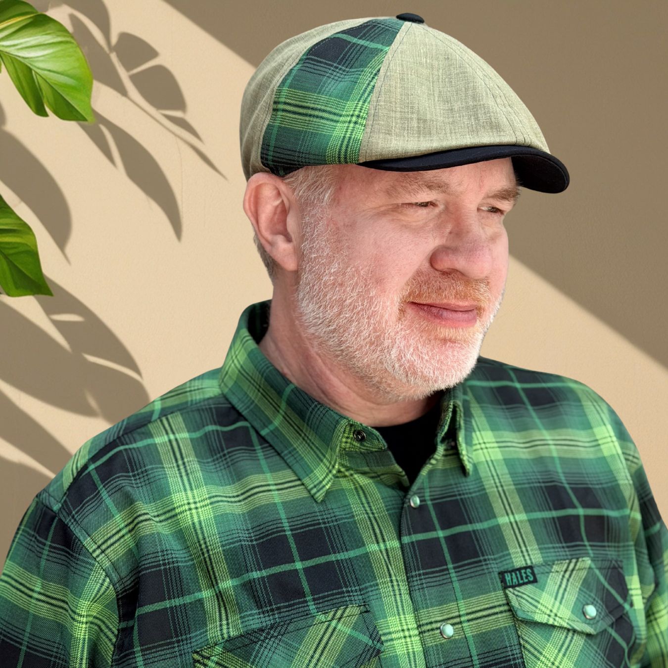 "Fight the Stigma" Patchwork Newsboy Hales Speed Shop X FunkyBrims Collab (with Pin)