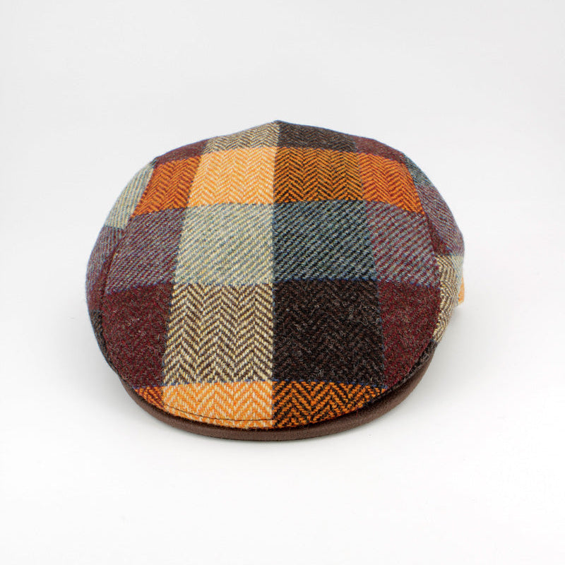 The Fall Block Party Flat Cap by Hologramme Paris at FunkyBrims