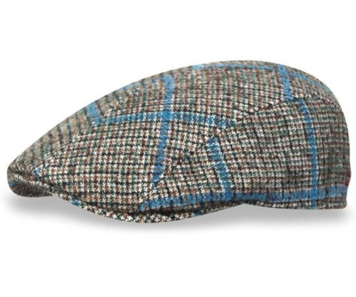 Grey Tweed Flat Cap by Alfonso D'Este | Fancy Flat-Style Cap | Funky ...