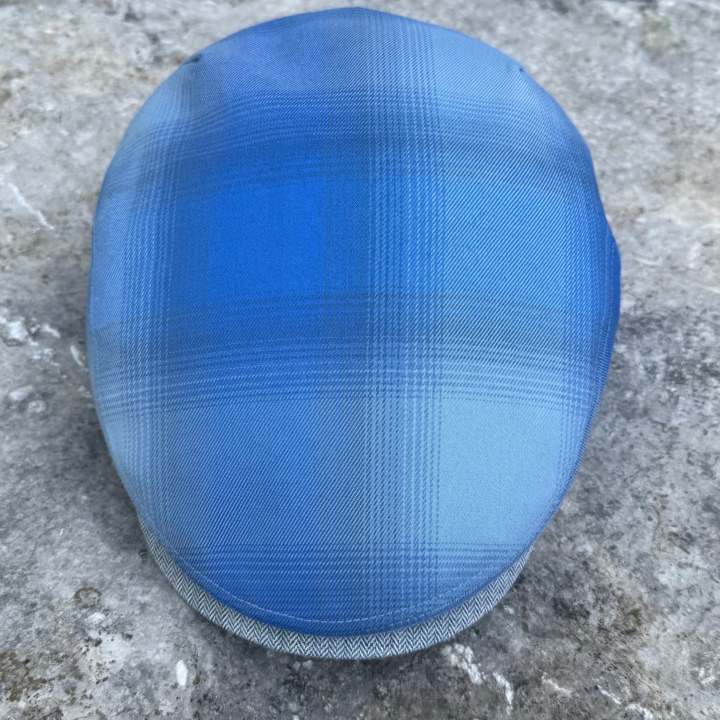 La Basilica Flannel Flat Cap -  Hales Speed Shop X FunkyBrims Collab (with Pin)