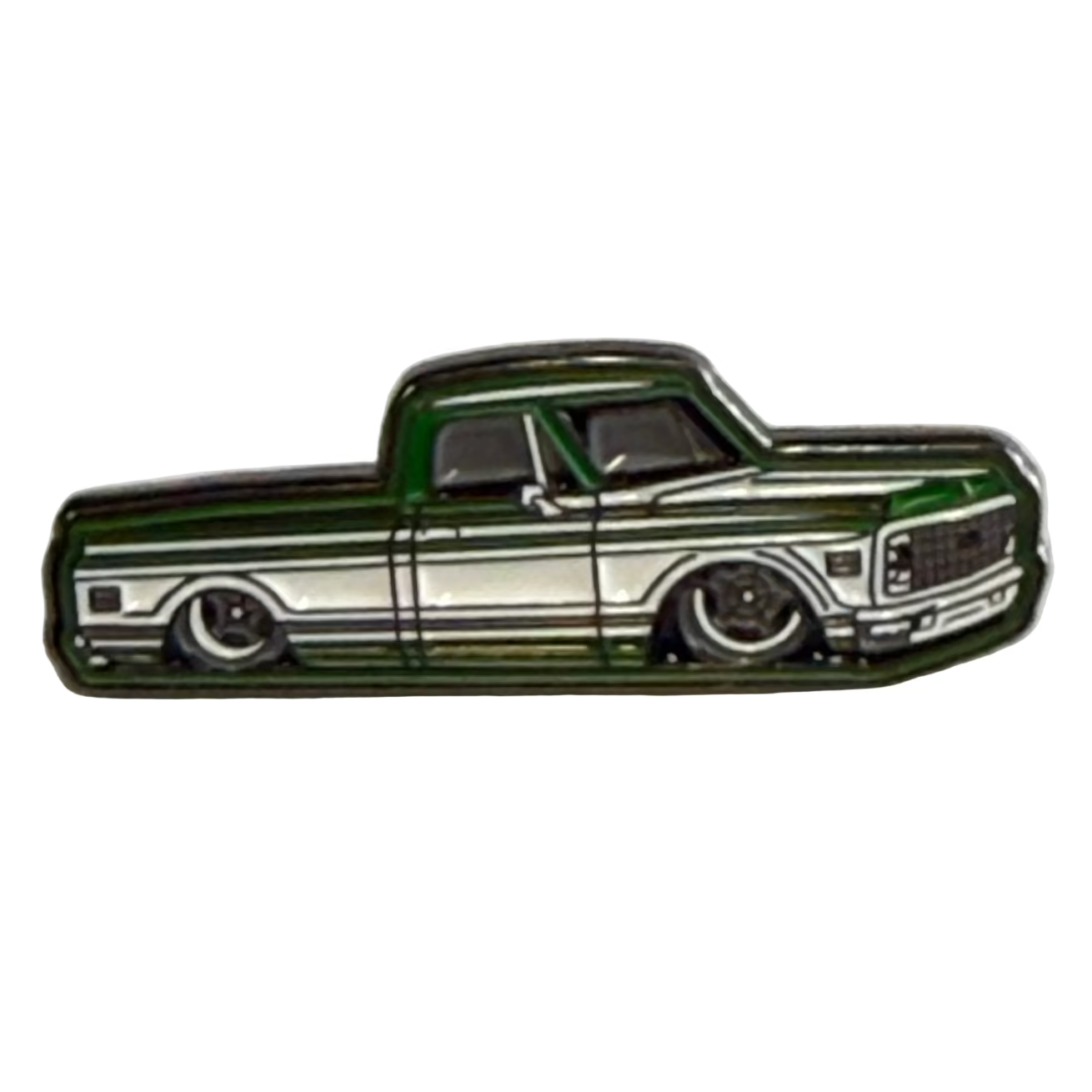 Green Cheyenne Enamel Cap Pin by Hales Speed Shop x FunkyBrims