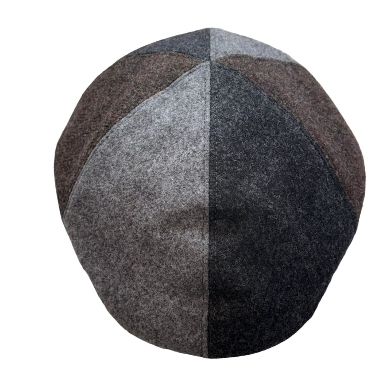 The Spinwheel - Graphite Driving Cap by Hologramme Paris