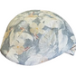 Floral Tropical Themed, Jimmy Buffet vibes split panel pub cap at FunkyBrims.