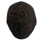 Black and Orange Claw Split Panel Pub Cap by Alfonso d’Este x FunkyBrims