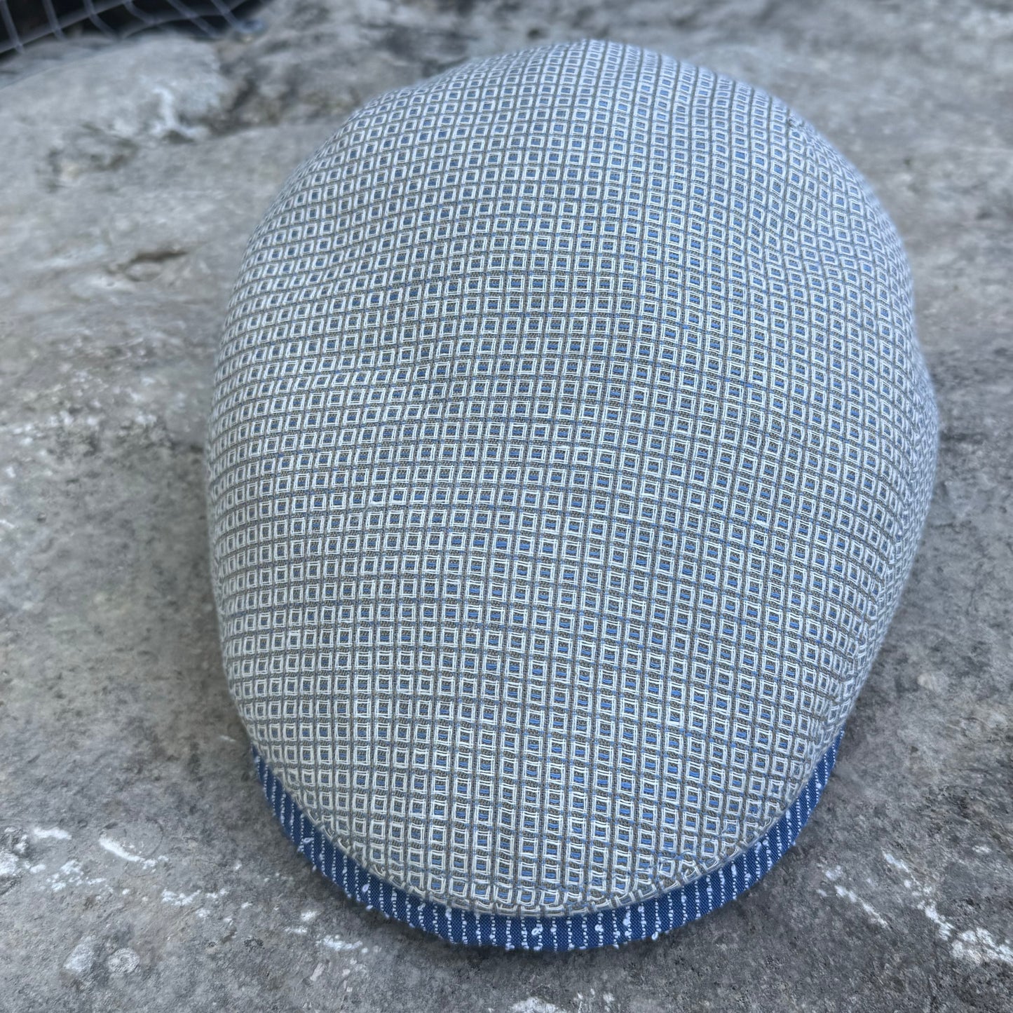 La Basilica "Deco Weave"  Flat Cap -  Hales Speed Shop X FunkyBrims Collab (with Pin)