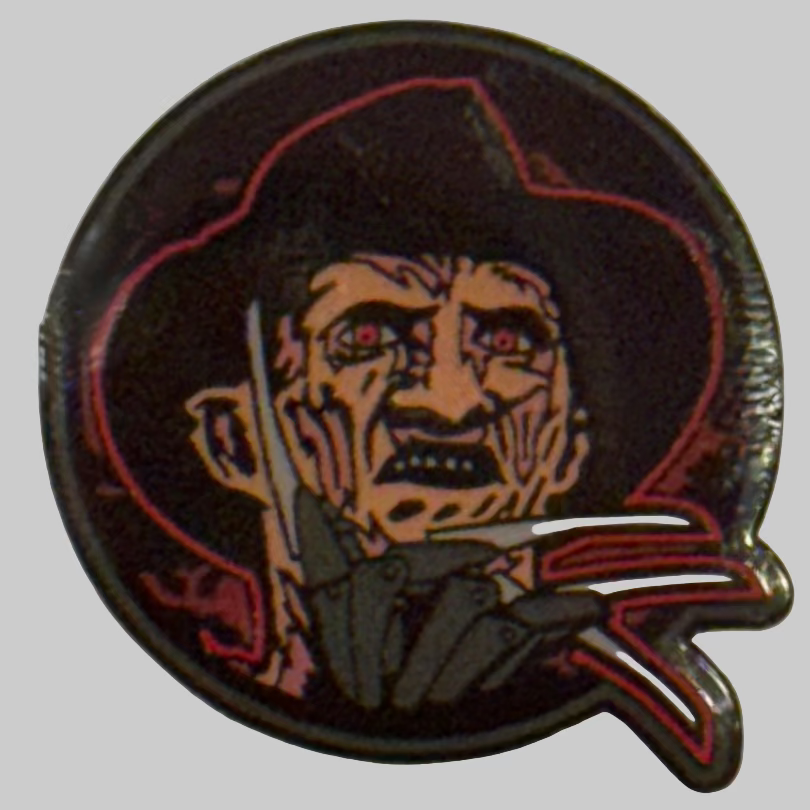 The Springwood Slasher Enamel Cap Pin by Hales Speed Shop x FunkyBrims