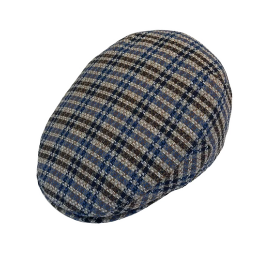 The "Cambridge Plaid" Flat Cap by FunkyBrims