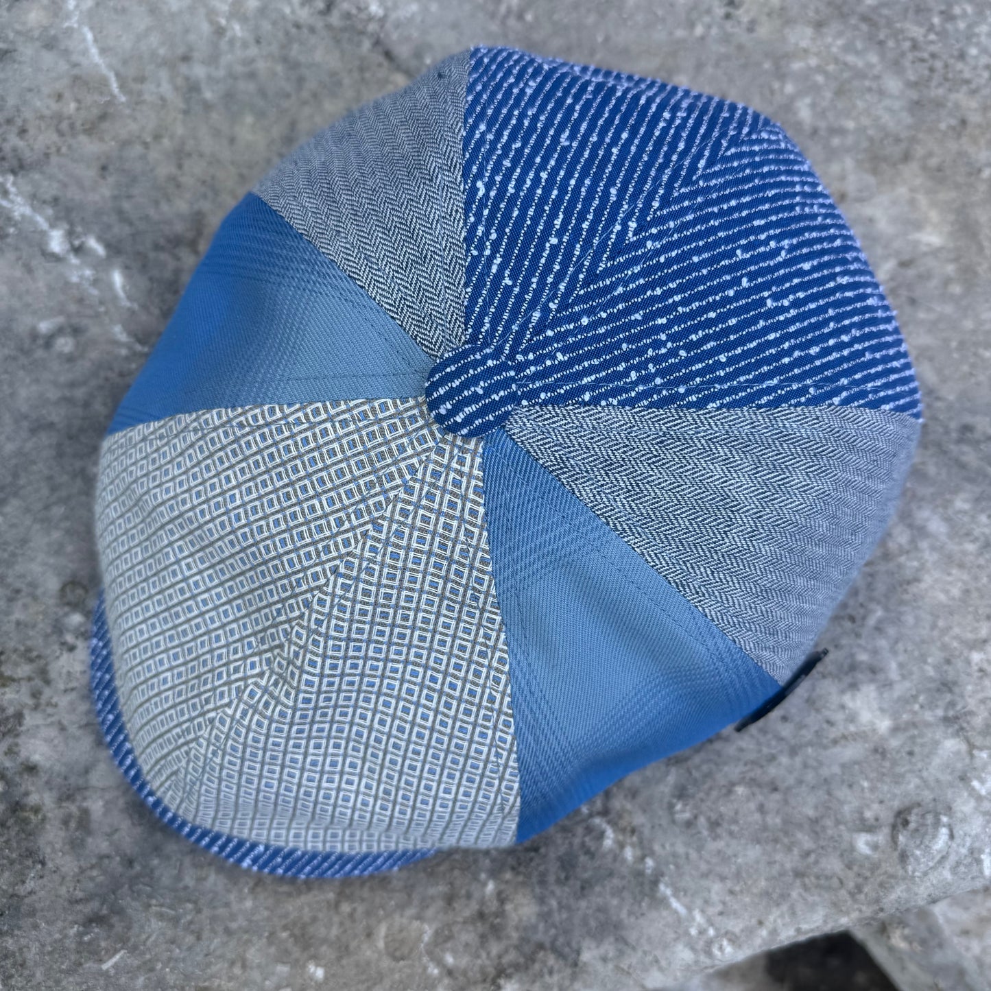 La Basilica Patchwork Newsboy Hales Speed Shop X FunkyBrims Collab (with Pin)