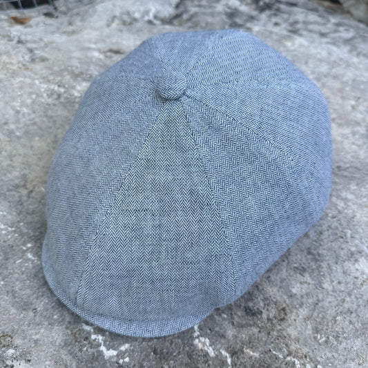 La Basilica "Summer Blue Tommy" Newsboy Hales Speed Shop X FunkyBrims Collab (with Disco Shelby Pin)