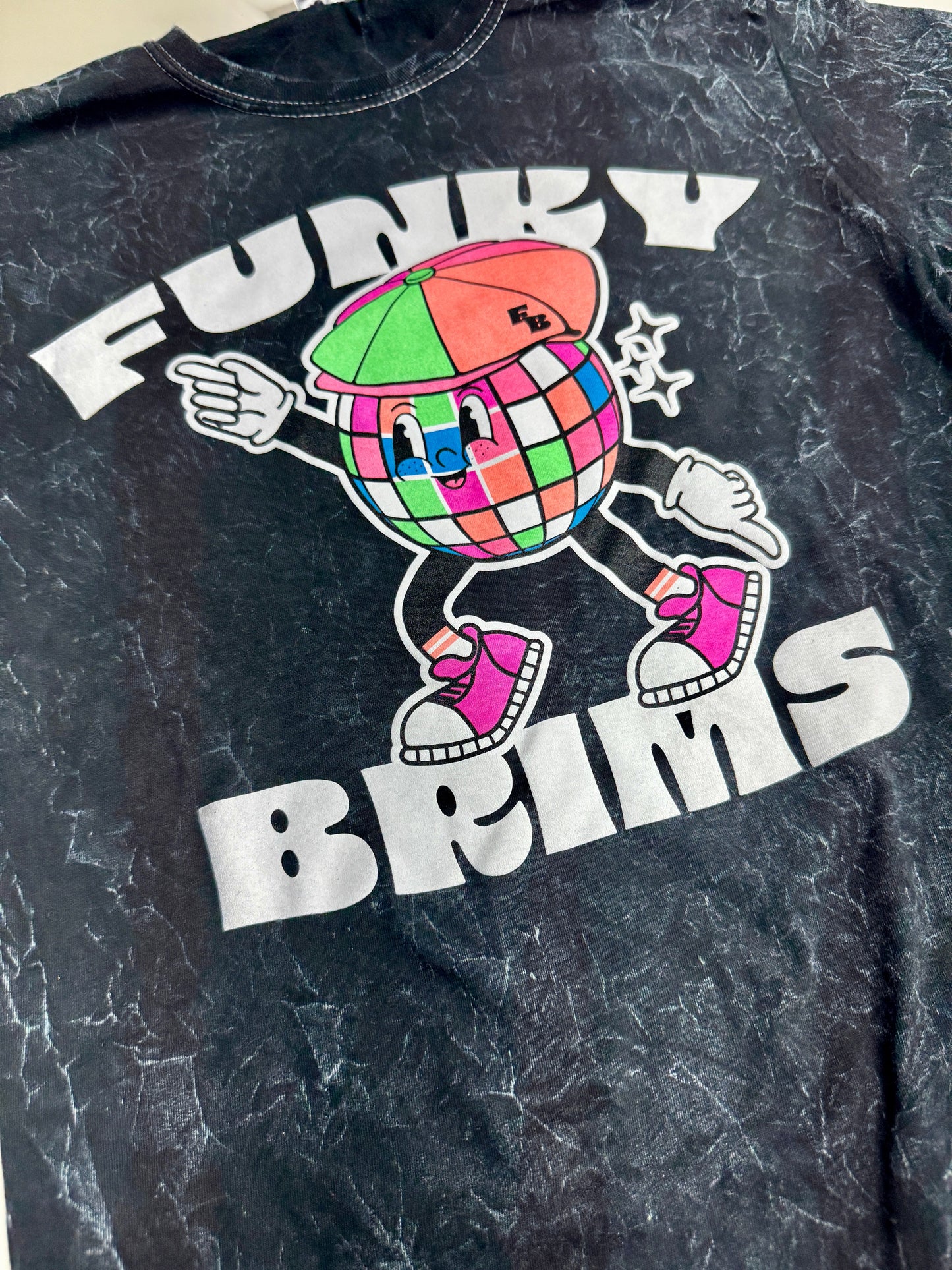 Funky Brims Stonewash Blacklight T-Shirts