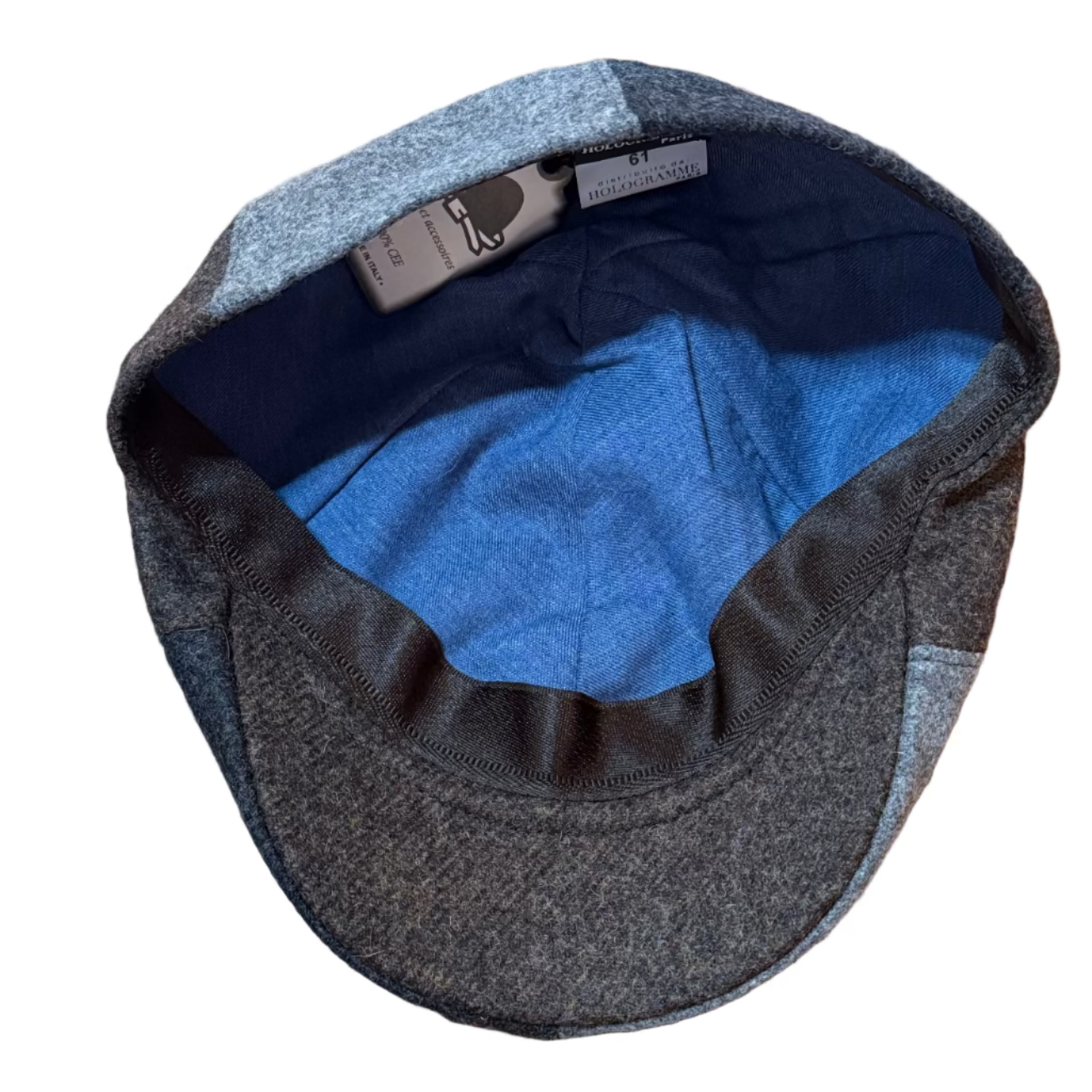 The Spinwheel - Graphite Driving Cap by Hologramme Paris