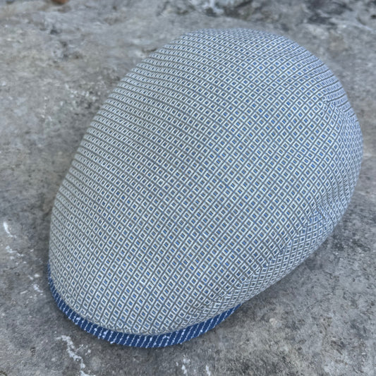 La Basilica "Deco Weave"  Flat Cap -  Hales Speed Shop X FunkyBrims Collab (with Pin)