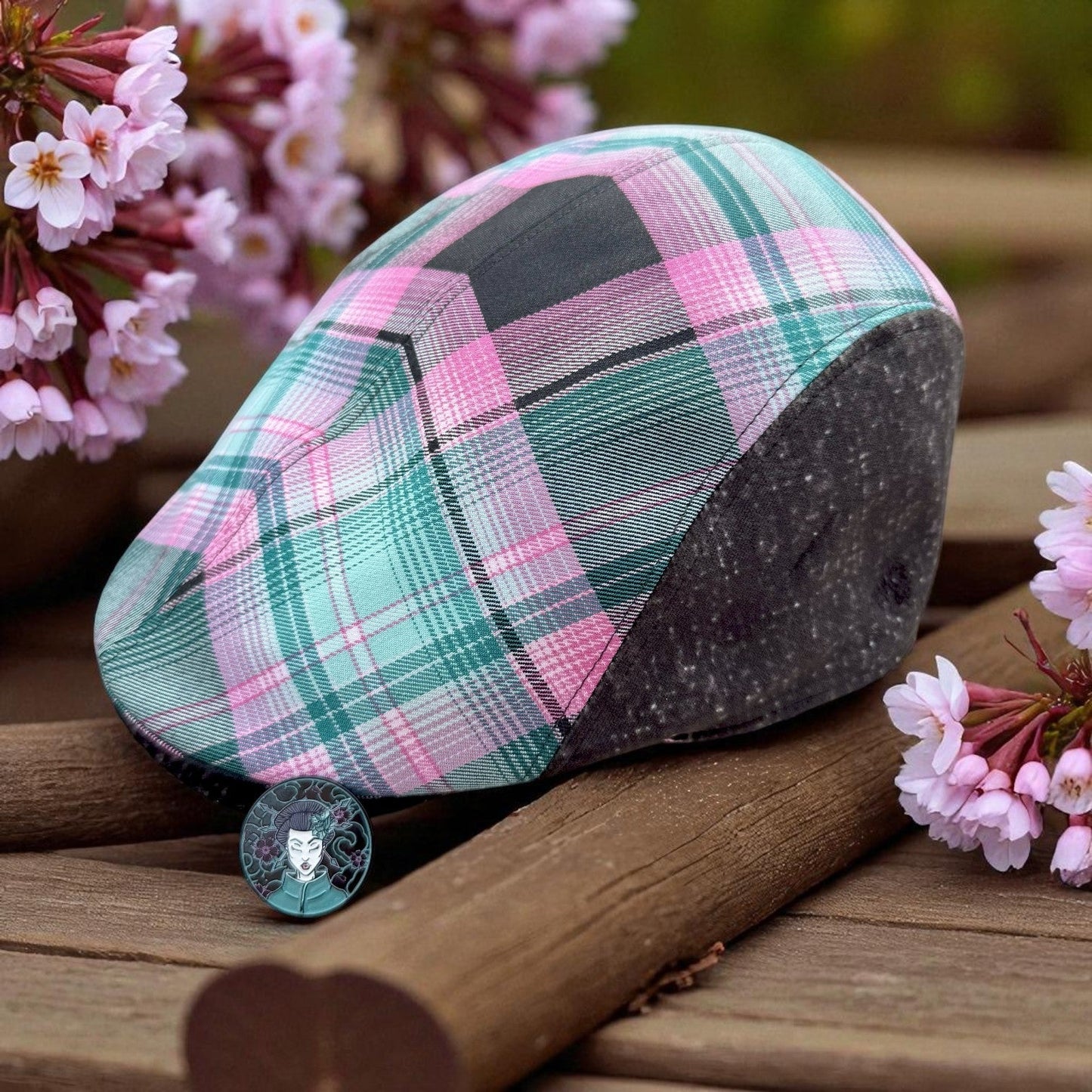 The Geisha Enamel Cap Pin by Hales Speed Shop x FunkyBrims