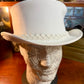 Ghost Rider White Leather Top Hat