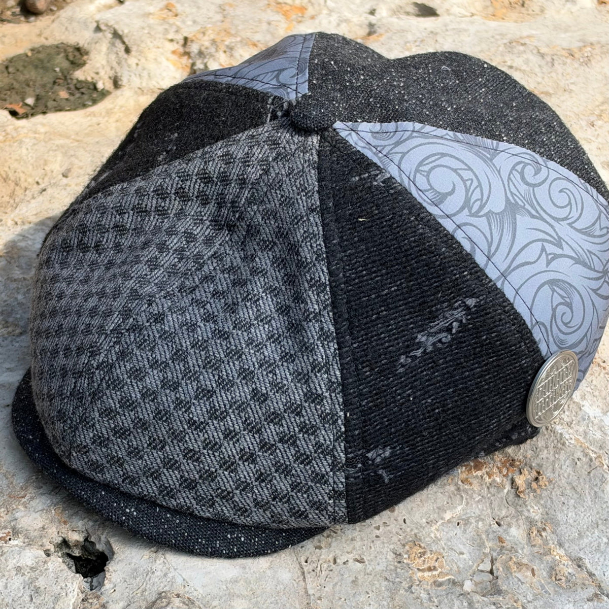 Graver Patchwork Newsboy Hales Speed Shop X FunkyBrims Collab (with Pin)