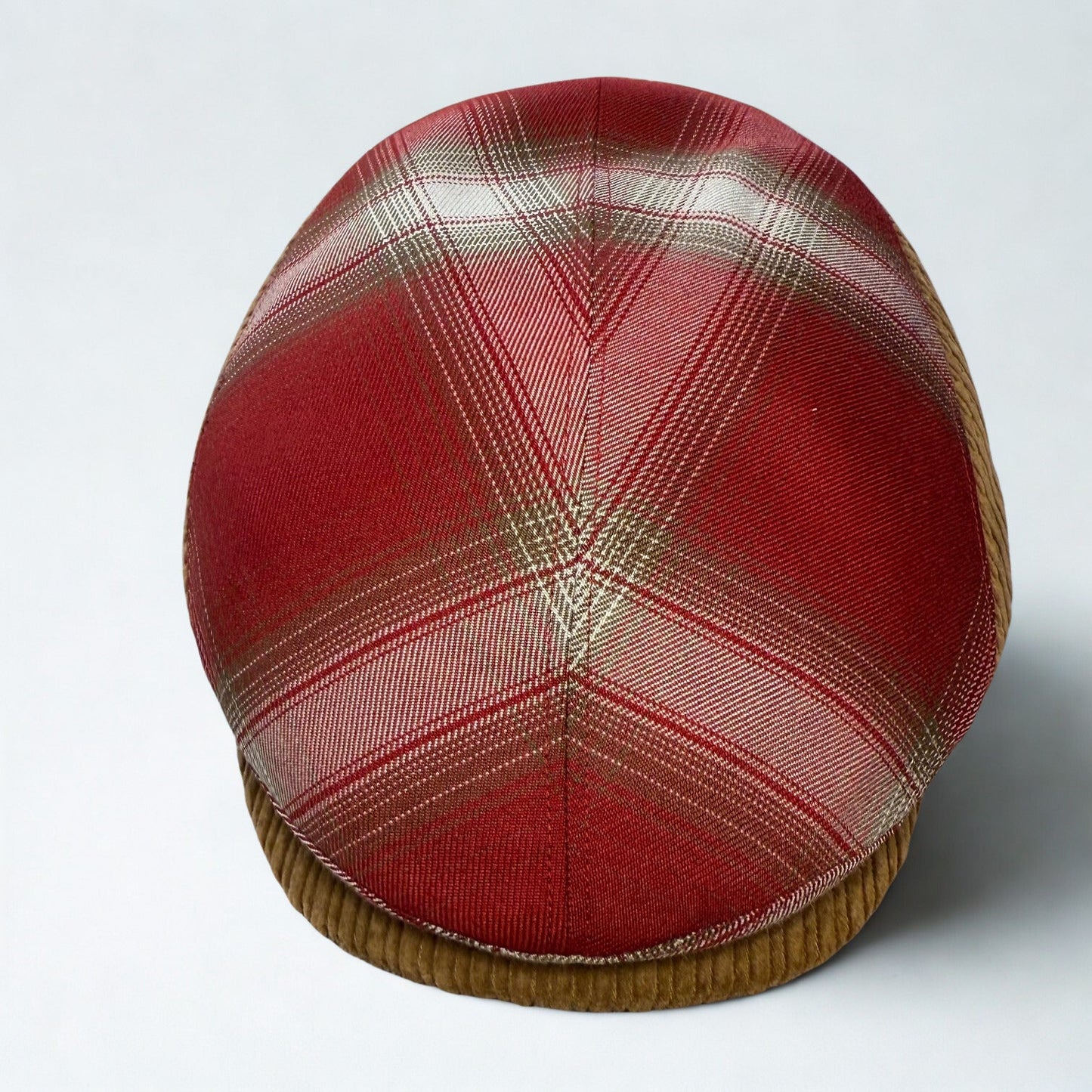 The Huckleberry Flannel Flat Cap Hales Speed Shop X FunkyBrims Collab (with Pin)