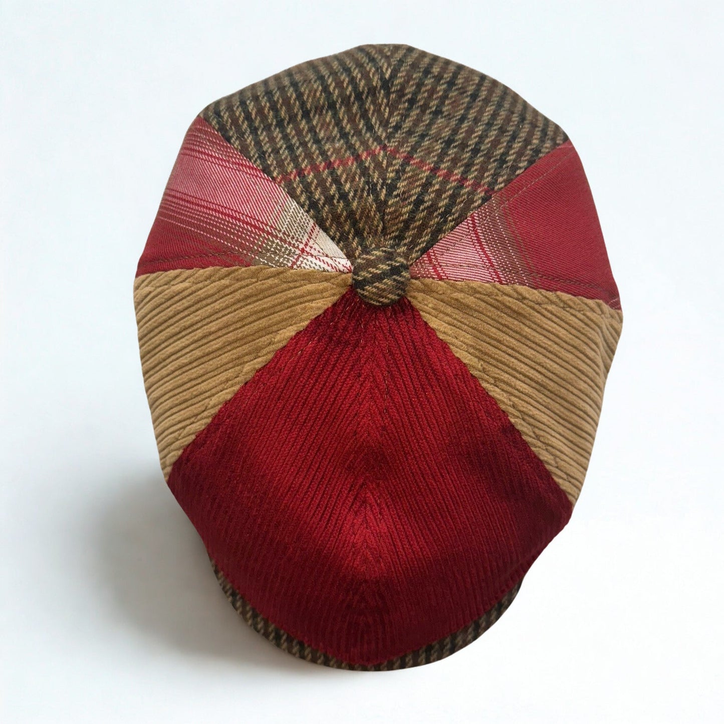 The Huckleberry Patchwork Newsboy Hales Speed Shop X FunkyBrims Collab (with Pin)