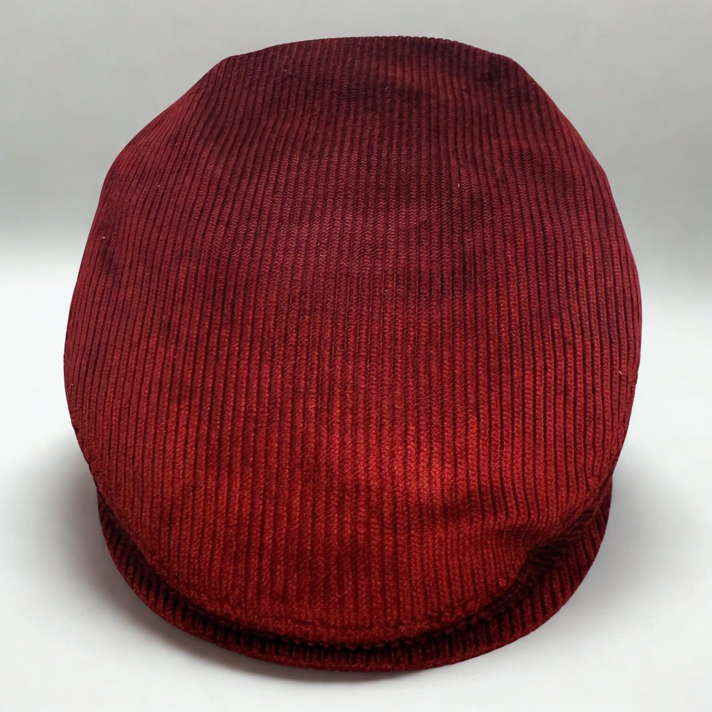 The Huckleberry Scarlet Red Flat Cap Hales Speed Shop X FunkyBrims Collab (with Pin