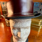 Hampton Napa Vino Leather Top Hat