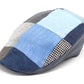 The Linen Donegal Touring Patchwork in Gray/Blue by Hanna Hats of Donegal