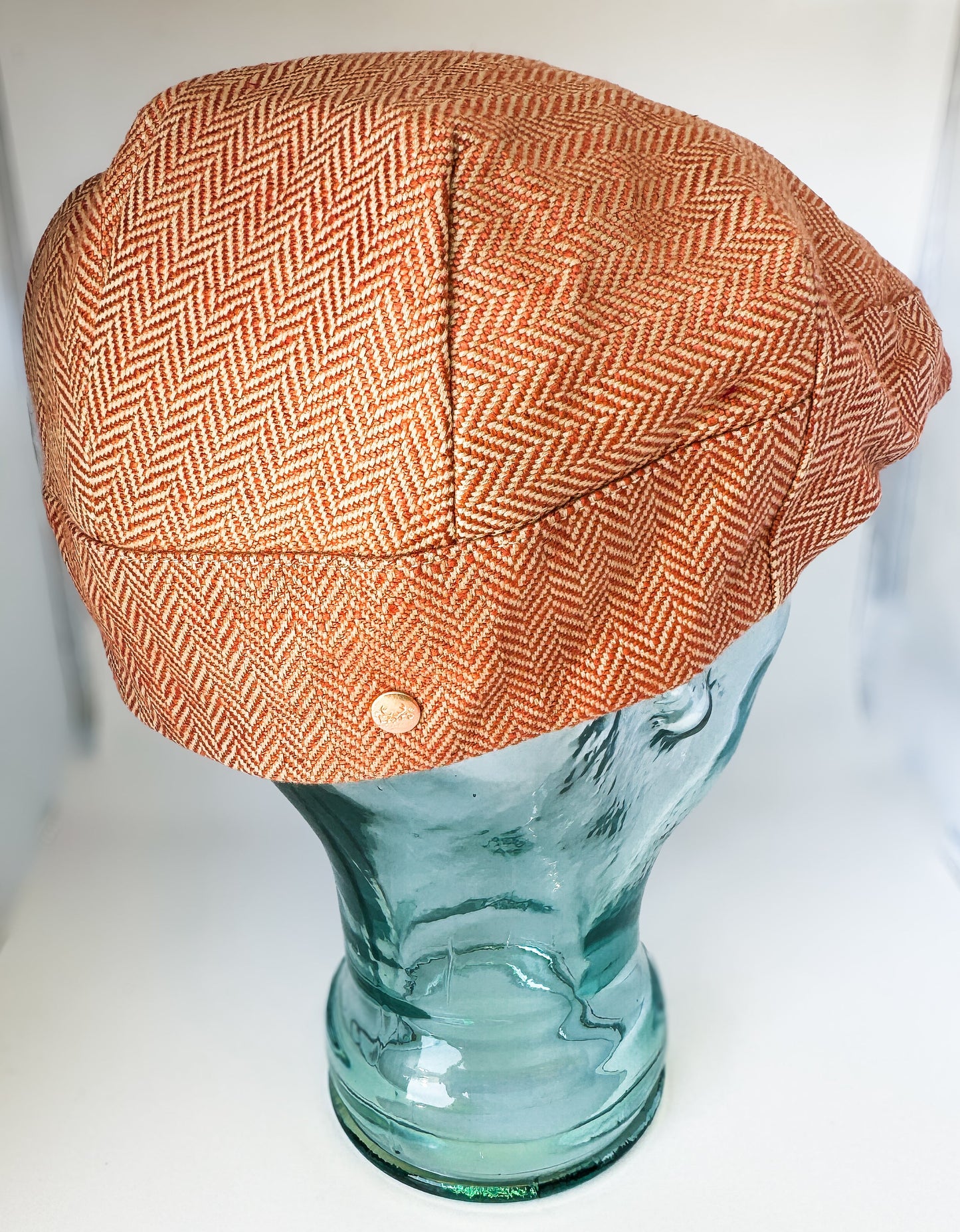 Summer Herringbone Sicilian Flat Cap by Laird Hatters (3 Colors)