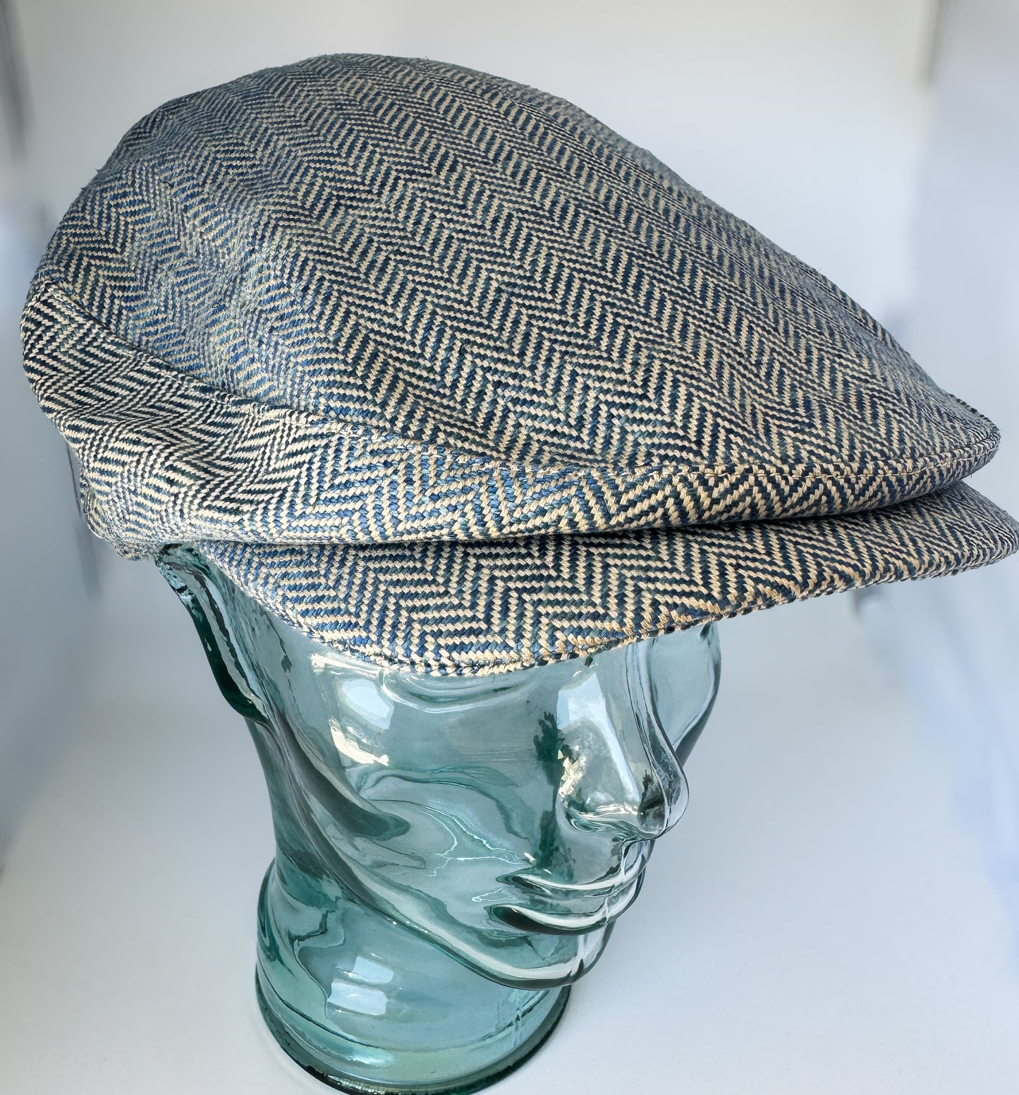Summer Herringbone Sicilian Flat Cap by Laird Hatters (3 Colors)