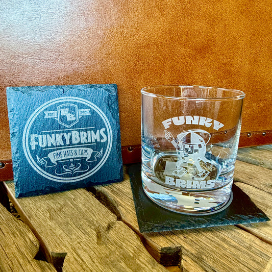 Slate FunkyBrims Coasters
