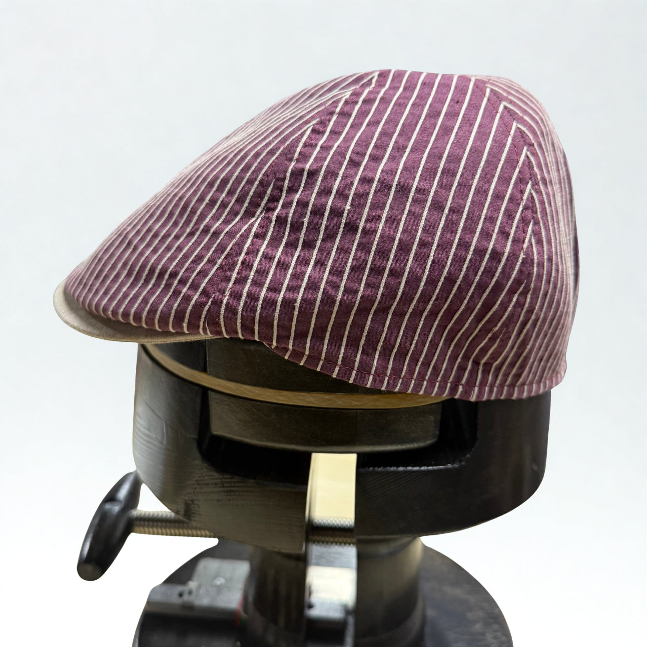 The "Coastline" Plum Purple Pub Cap by Hologramme Paris at FunkyBrims