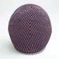 The "Coastline" Plum Purple Pub Cap by Hologramme Paris at FunkyBrims