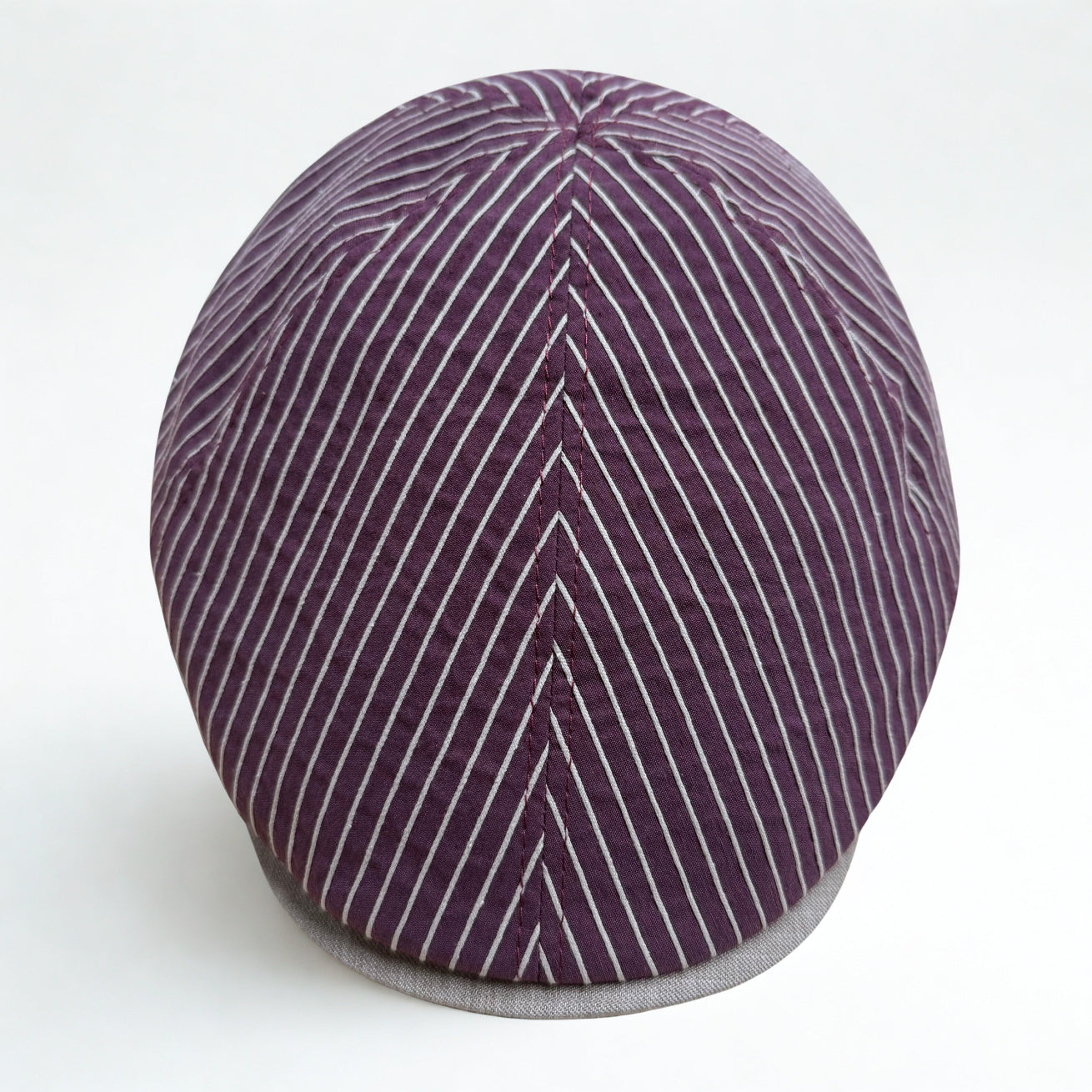 The "Coastline" Plum Purple Pub Cap by Hologramme Paris at FunkyBrims