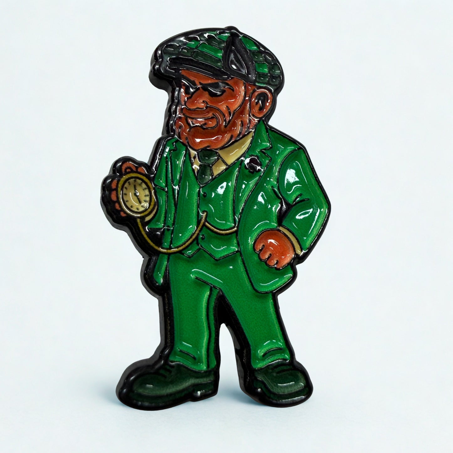 The "Hooligan Patchwork" - Green Buffalo Plaid Newsboy Cap - Laird Hatters x FunkyBrims