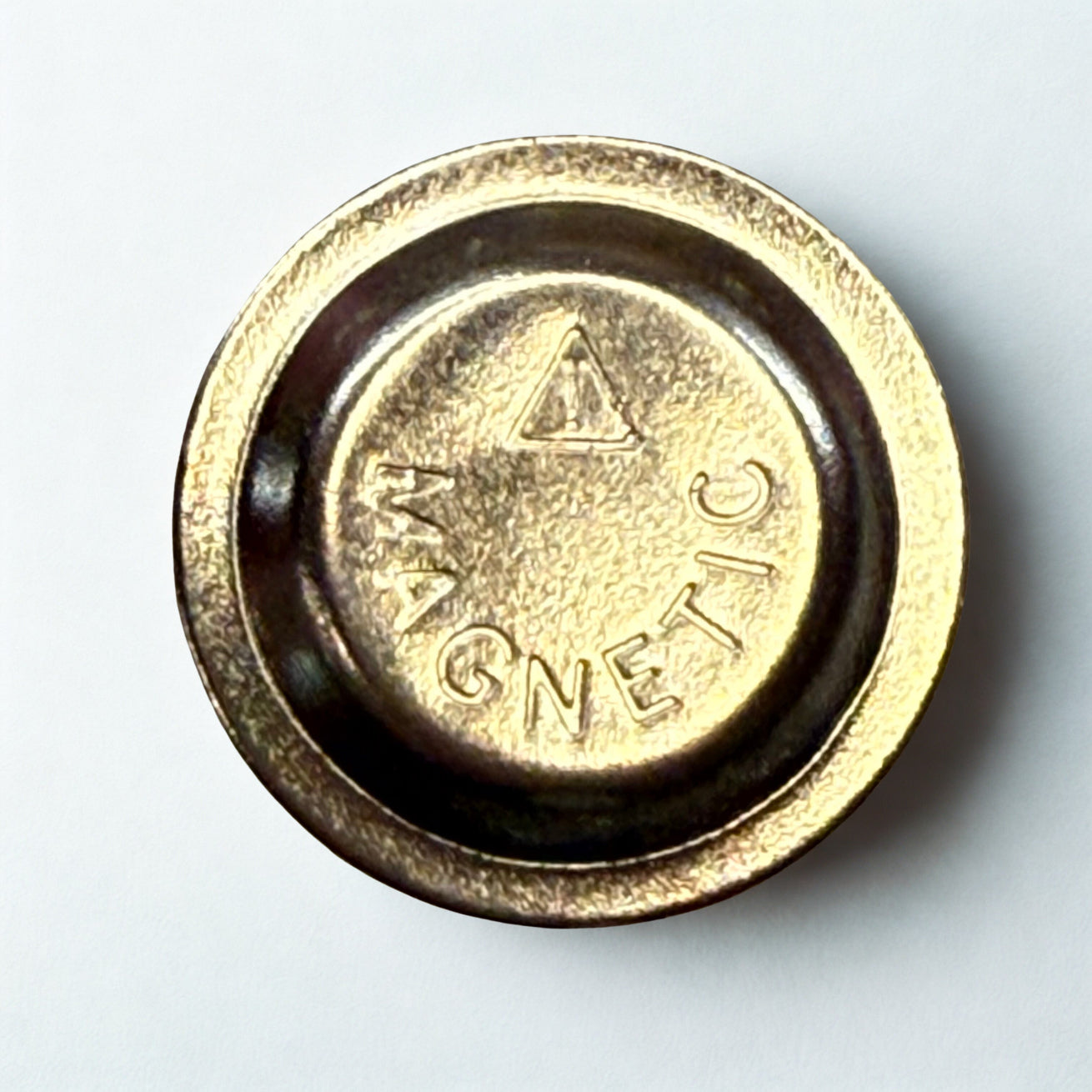 Flower Skull Magnetic Cap Pin by American Hat Makers