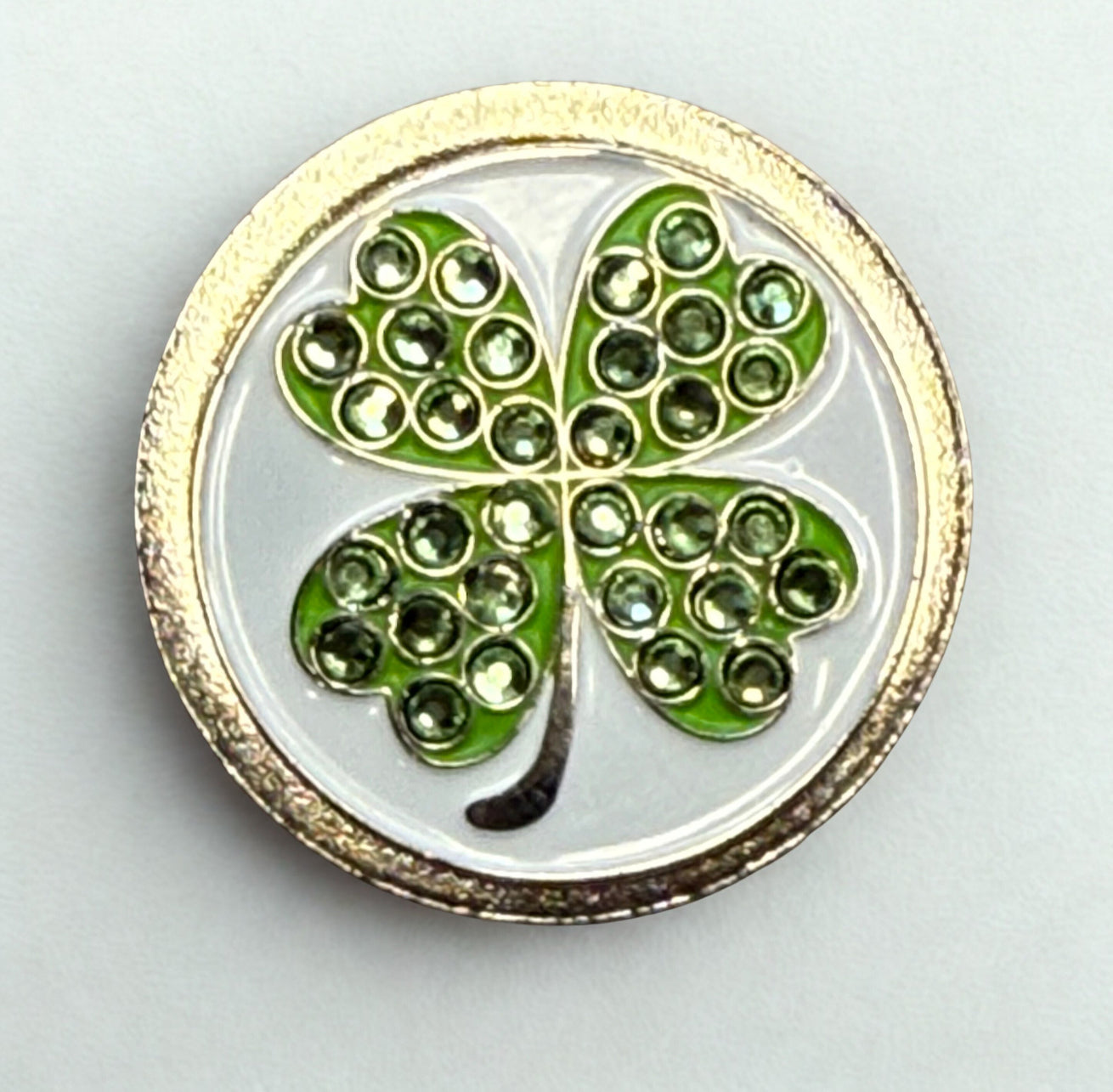 Shamrock Magnetic Cap Pin by American Hat Makers