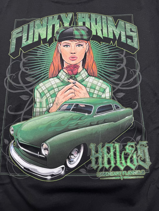 Funkybrims Meetup Tee Shirt by Hales Speed Shop x FunkyBrims