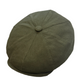 The Summer "Garrison" - Olive Green Newsboy Cap by Hologramme Paris