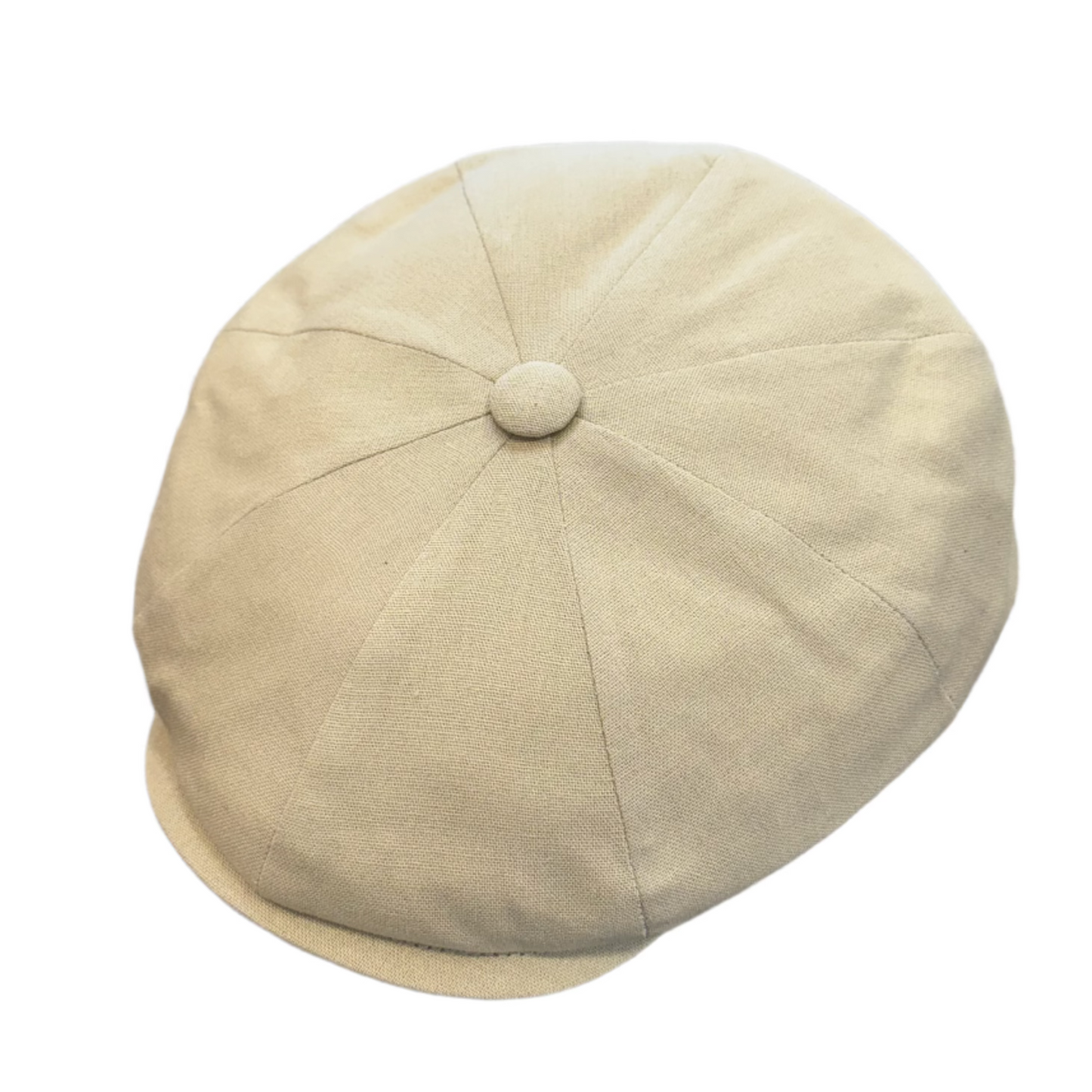 The Summer "Garrison" - Ecru Newsboy Cap by Hologramme Paris