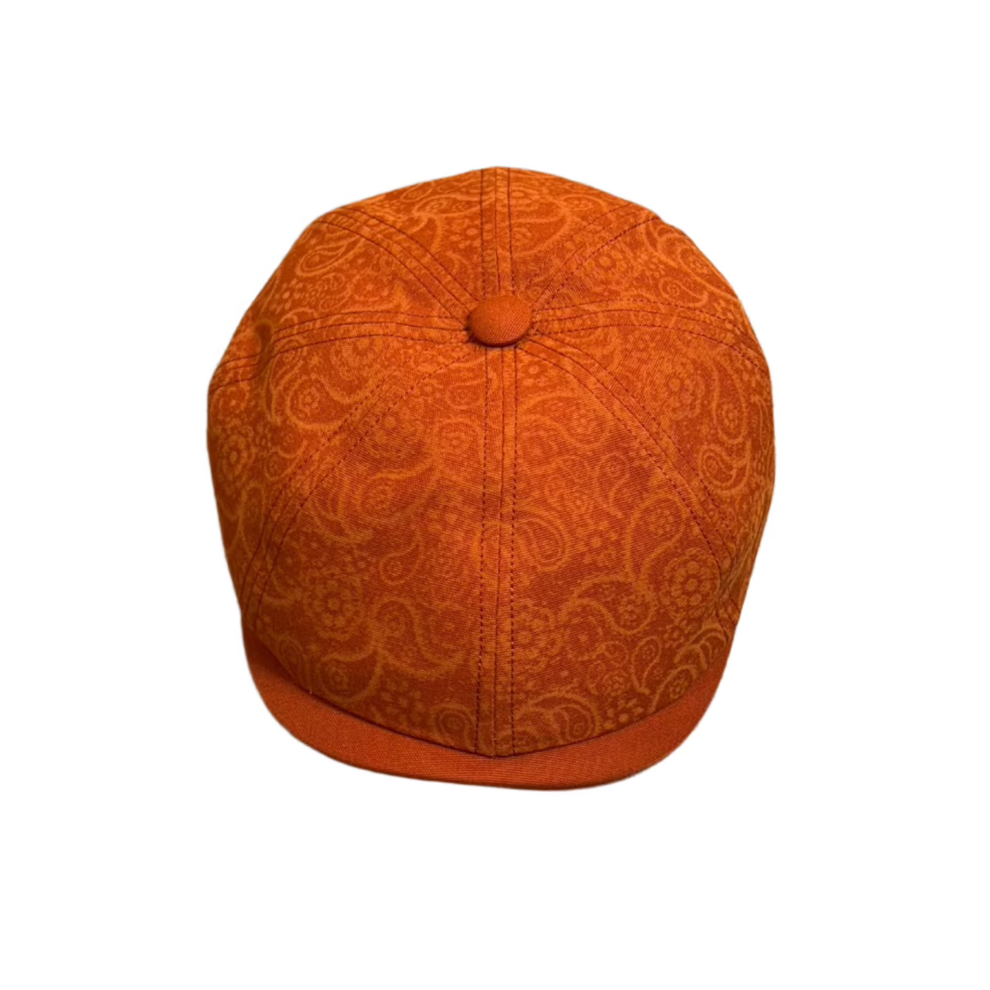 The "Paisley Flame Shelby" Italian Cotton Cap by Alfonso D'Este