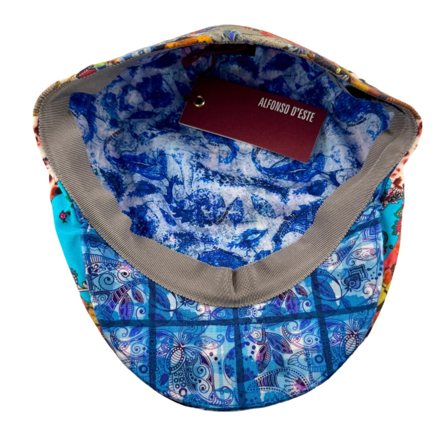 The “Rogue Patch” Flat Cap by Alfonso D'Este