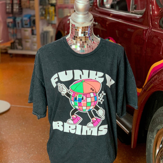 Funky Brims Stonewash Blacklight T-Shirts