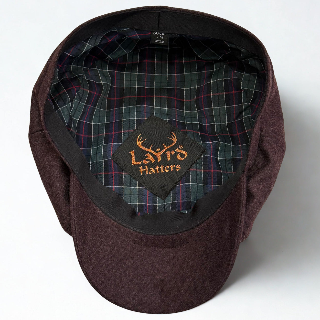 Oxblood colored newsboy at FunkyBrims