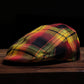 HaleFire Flannel Flat Cap -  Hales Speed Shop X FunkyBrims Collab (with Pin)