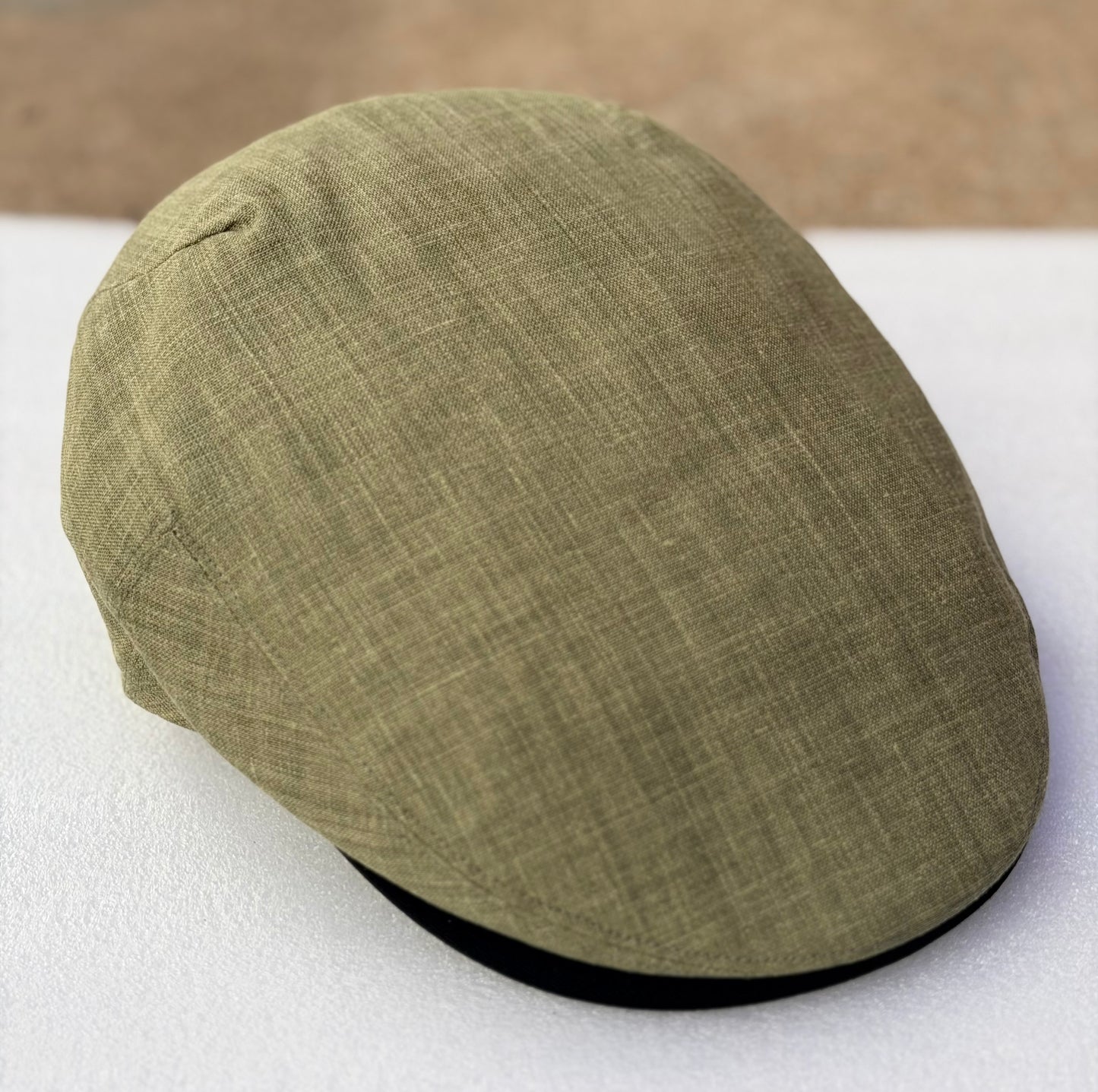 "Fight the Stigma" Green Flat Cap -  Hales Speed Shop X FunkyBrims Collab (with Pin)
