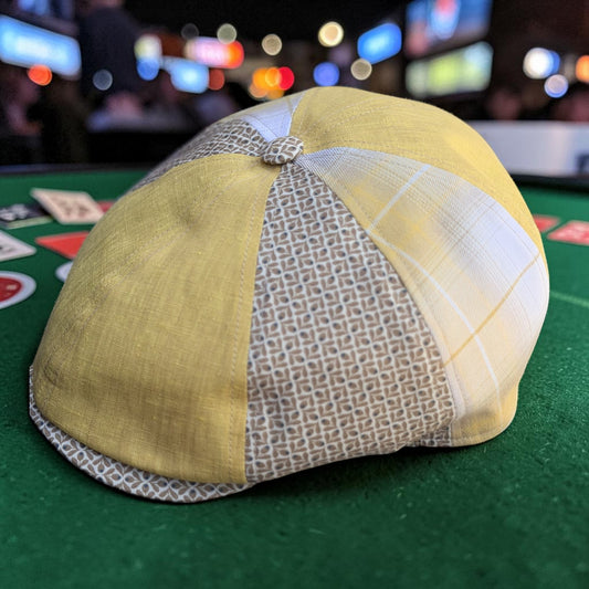 Sophia Patchwork Newsboy Hales Speed Shop X FunkyBrims Collab (with Pin)