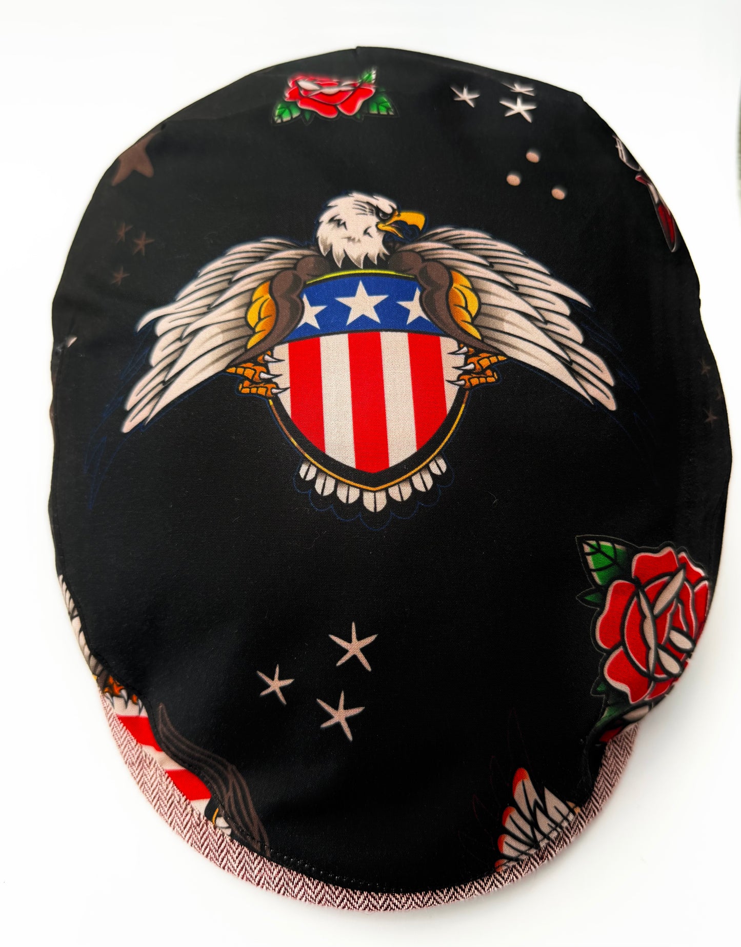 EST 1776 Shaka Flat Cap -  Hales Speed Shop X FunkyBrims Collab (with Pin)