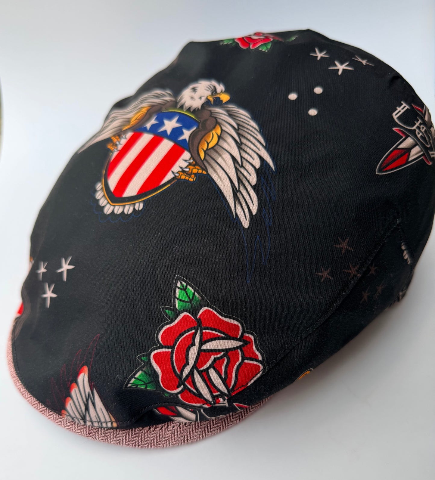 EST 1776 Shaka Flat Cap -  Hales Speed Shop X FunkyBrims Collab (with Pin)